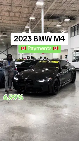 19,261km . 🇨🇦 $95,995 🇨🇦 or $334 weekly. 2023 BMW M4 Coupe. It has a 6 speed manual !! Visit our page for the cold start exhaust sound and the features video #BMWm4 #BMWCoupe #AutoPlanet  🟢 $99 to reserve this vehicle* 🟢 🔵Canada’s largest used car showroom🔵 🚗Trades Accepted🚗 👌Non-Commissioned Sales Team👌 🚫No hidden fees 🚫 Prices subject to TAX & licensing  *vehicle price will be reserved for 24 hours. *On Approved Credit , 84 month finance , 6.99% apr  . . . . . . . . #WhitbyUsedCars #OshawaUsedCars  #AjaxUsedCars #PickeringUsedCars #ScarboroughCars #BowmanvilleCarsForSale #CourticeCars #ClaringtonCars #DurhamCars #BramptonCars #MississaugaCars#OntarioCarsForSale #AutoPlanet #AutoPlanetDurham #AutoPlanetBrampton #CarsForSale 