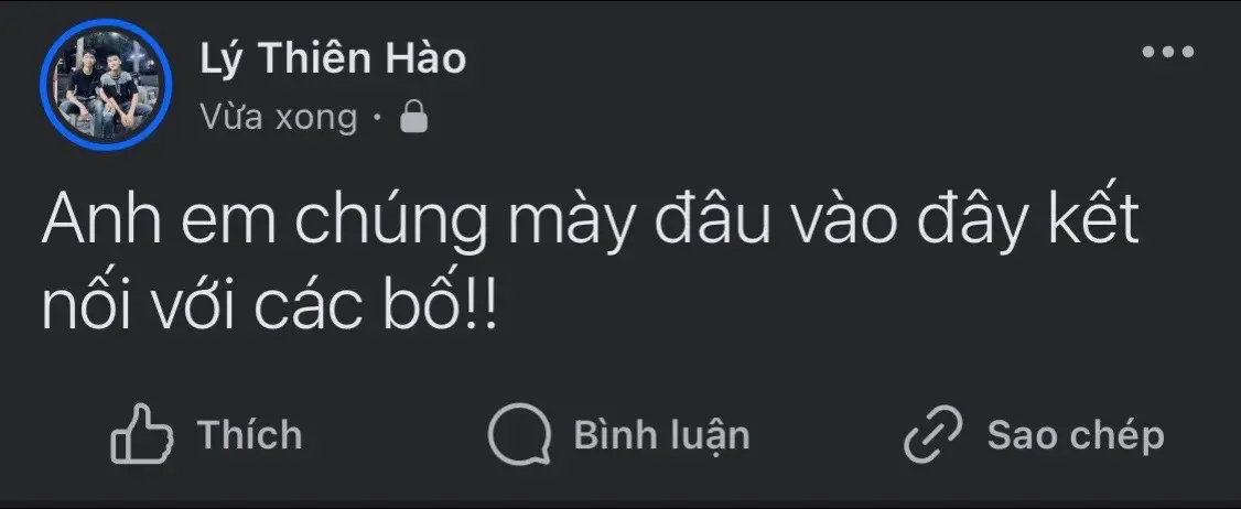 Anh em chúng mày đâu vào đây kết nối với các bố!! #xuhuongtiktok #xinchao #14p1 