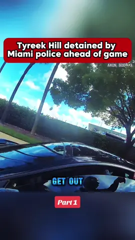 Tyreek Hill detained by Miami police before a game?!?! #policeoftiktok #foryoupage #police #foryou #copsoftiktok #cops 