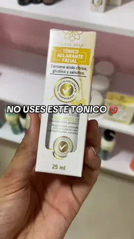 NO LO USES 🚫 #pielsana #acne #aclarantedepiel #classgold 