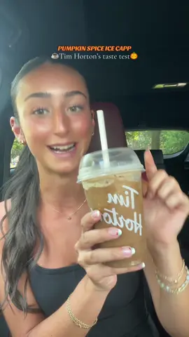 Sorry in advance… this is addicting😮‍💨🧡 @Tim Hortons pumpkin spice line is def slept on!!! #fyp #tims #timhortons #timhortonsfallmenu #timhortonscanada #timhortonsicedcapp #timsicedcapp #icedcapp #newtimsdrink #icedcappuccino #pumpkinspice #pumpkinspiceszn #pumpkinspicelatte 