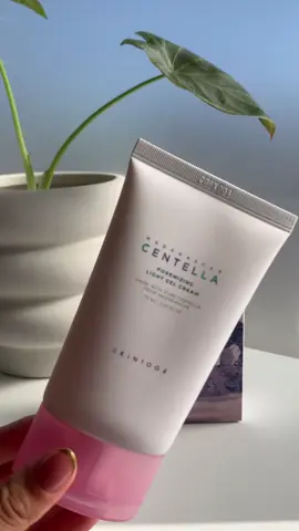 ¿Piel grasa y poros abiertos? 🫢 Esta cremita en gel contiene centella asiatica, niacinamida y aloe vera✨ Ayuda a reducir la apariencia de los poros, hidratar y calmar la piel 🥰💖 #kbeauty #korean #cosmetics #skincare #skin1004 #poremizing #pink 