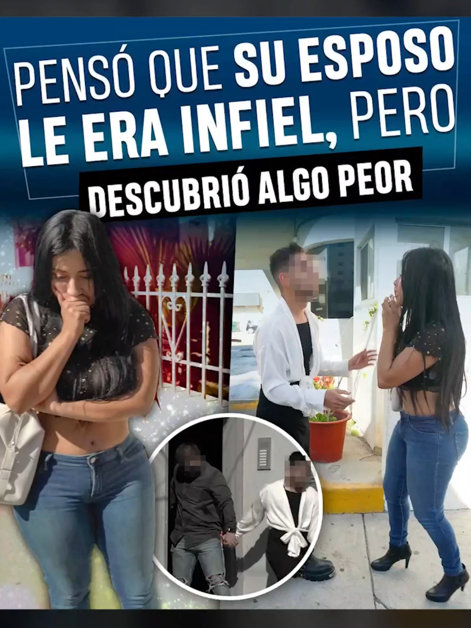 Pensó que su esposo le era infiel, pero descubrió algo peor