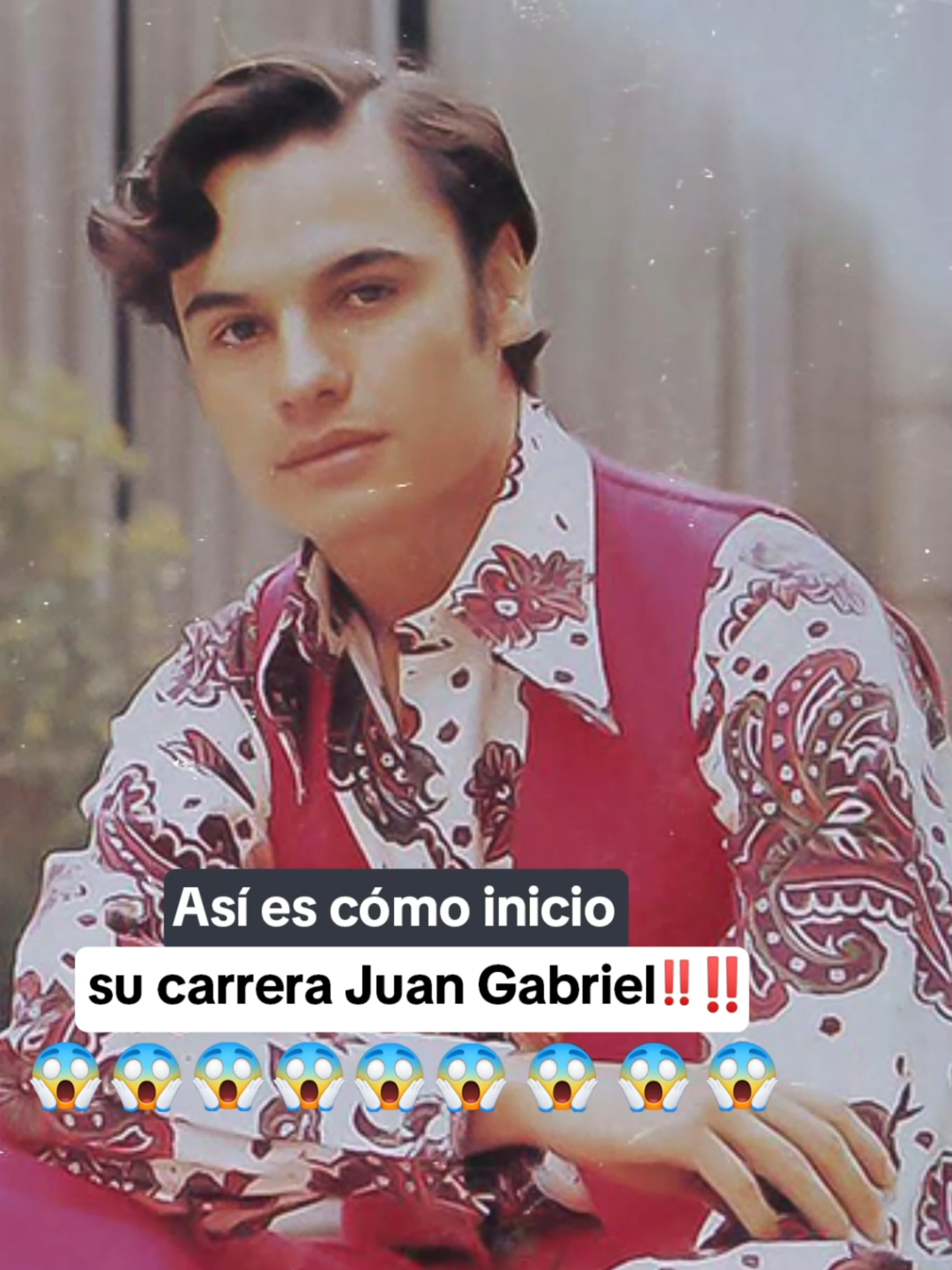 Así era Juan Gabriel antes de ser famoso