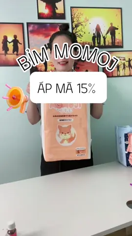 Momoj bỉm hữu cơ đó mẹ ơi #momoj #bimmomoji #bimchobe #mecuakhoai16 #xh #banhangtiktokshop #vtvacb 