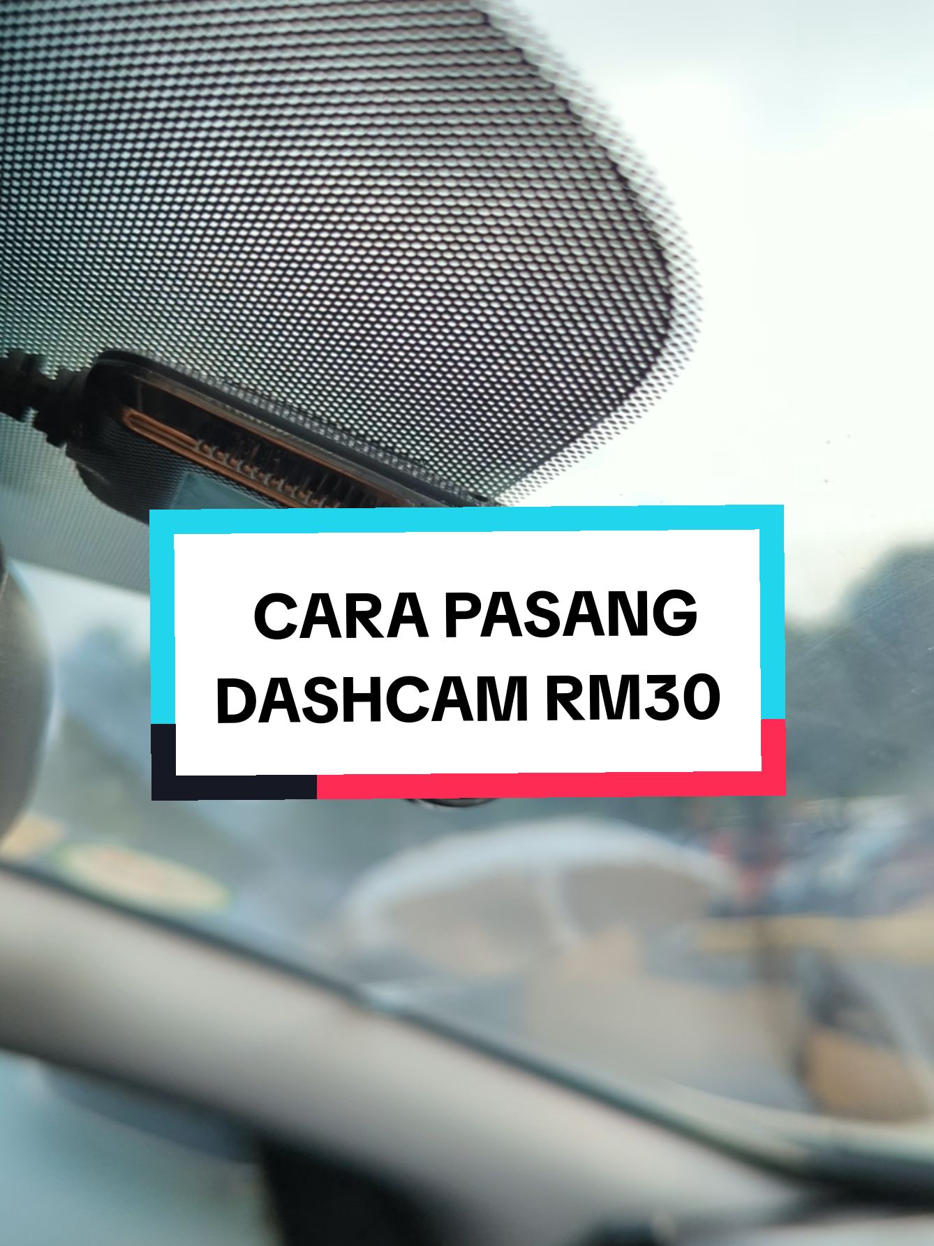 Replying to @user3701099173970 Cara Install dashcam slim ni. Tersangat senang