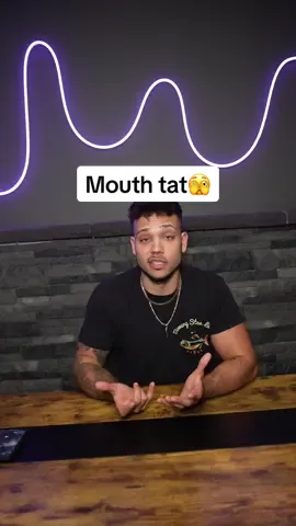 Would you get a mouth tat #tattoo #tatted #foryoupage #fypage #tattooartist #tattooideas #viral #mouth 