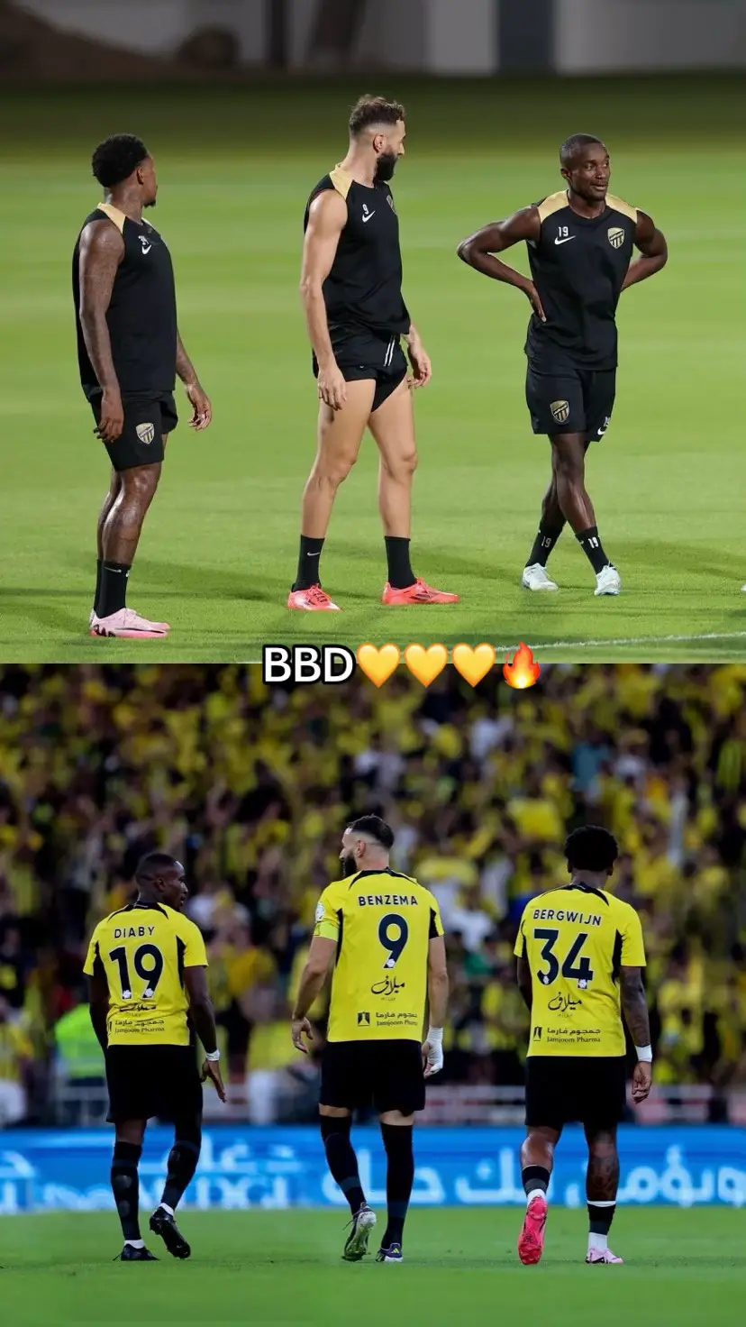 #fyp #fypシ゚ #ittihad #foryou #BBD #karimbenzema #moussa_diaby #stevenbergwijn 