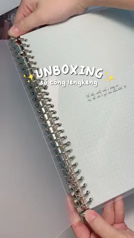 chỉ cần 1 cuốn sổ còng này thui là cân all môn trên đại học roàiii 📓🎀#viraltiktok #viralvideo #xuhuongtiktok #unboxingvideo #unboxing #unboxingvietnam 
