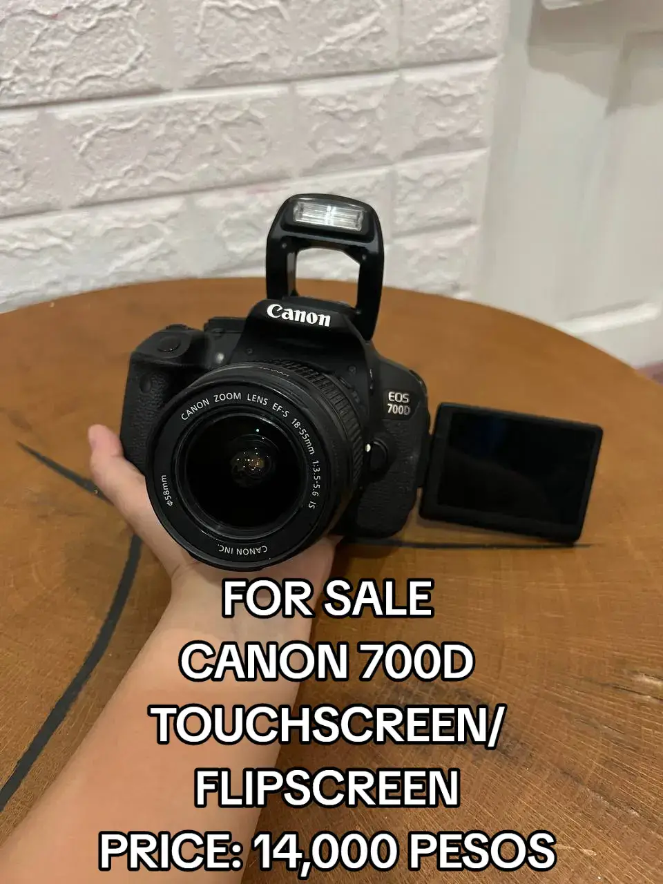 AVAILABLE ✅ 🏷️FOR SALE  🟥CANON 700D🟥 TOUCHSCREEN/FLIPSCREEN👆 VIDEO & PHOTO 📷🎥 Price: 14,000 pesos💸💸💸 (FIX PRICE) Inclusion 👜 BAG✅ CHARGER✅ BATTERY✅ NEW SD CARD✅ LACE✅ 3 FLASH FILTER✅ CLEANING KIT✅ LENS FILTER✅ LENS CAP✅ Camrics small gift✅ Condition⭐ ⏩Flash working ⏩All buttons working ⏩No vignette ⏩ Lens AF & MANUAL WORKING ⭕Minor issue: May konti lang dirt sa silipan or viewfinder pero di halata☺️ Wala na usb cover sa gilid pero may nabibili Naman sa shoppee we will send the link nalang nasa 100 plus lang sya☺️ Walang epekto Ang minor issue sa function and output Ng cam All in all gagamitin mo nalang😊💖📷 📌REMINDER 📌All items are secondhand  🌇Pick up location: MEET UP SM FAIRVIEW 📌COD AVAILABLE WITHIN METRO MANILA ONLY. OUTSIDE MANILA MUST HAVE 50% DP FOR ASSURANCE. ❌No cancellation  ❌No refund ❌Bawal sa maarte ❌No asking last price ❌No warranty Test all you want in meet up😗 #secondhandcamera #forsalecameralens #cameralens #murangcamera #Vlogging #camrics #fypシ゚viral #viraltiktok #forsalecamera #Vlogging Camera Affordable #cameraforsalephilippines  #canon700d #camrics #viral 