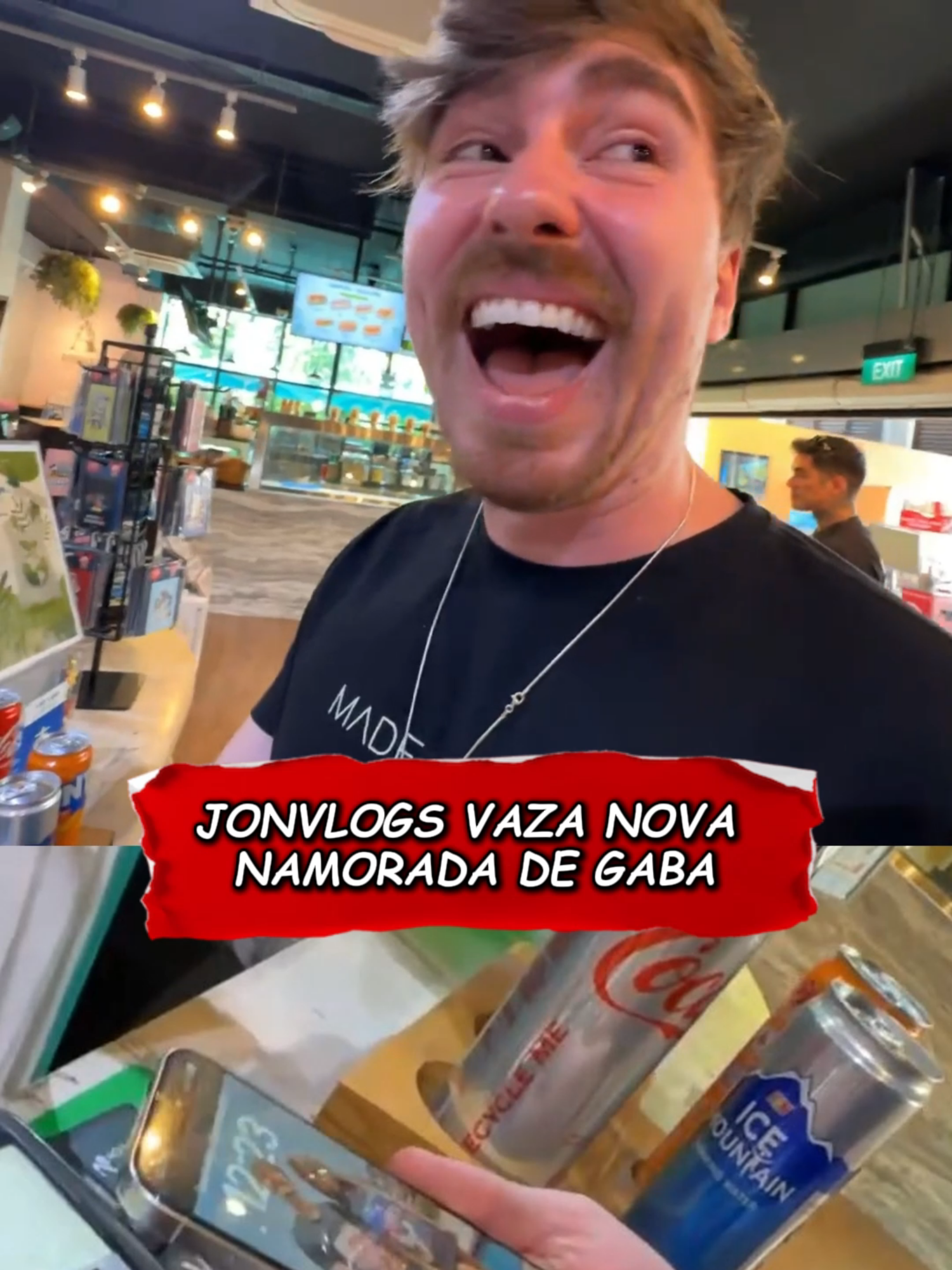 JONVLOGS VAZA NOVA NAMORADA DE GABA #jonvlogs #jonvlogsclip #bdj #gaba #vazo #namorada