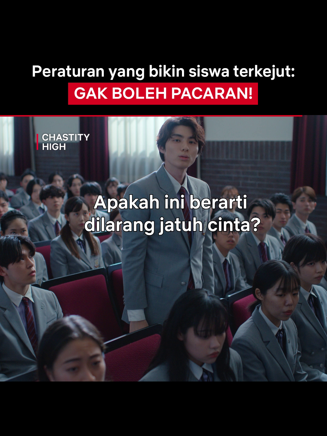 Kalo baper cuma bisa mendem 😢 #Netflix #ChastityHigh #KyoyaHonda #RekomendasiTontonan #Dorama