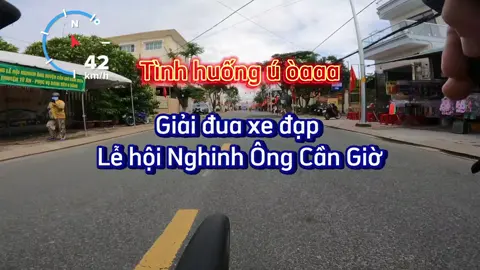 Tình huống ú òa Giải đua xe đạp lễ hội Nghinh Ông Cần Giờ 2024 #xedap #roadbike #fixedgear #duaxedap #cangio #CapCut 