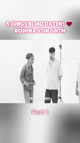 5 JUNGS BLIND DATEN! 💔 Romina von GNTM #trendi #viral #foryou #coupleschallenge #lovegame