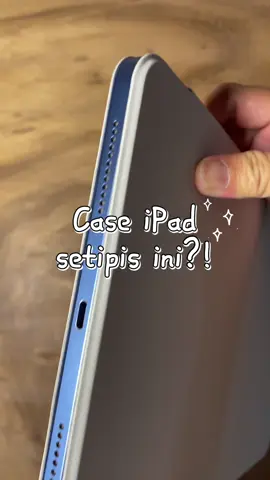 akhirnya nemu case iPad yang tipis dan ringan banget, dan tentunya kualitasnya premium! definitely one of my best purchases this year 🫶 #ipad #ipadcase #caseipad #unboxing #ipad10thgen 