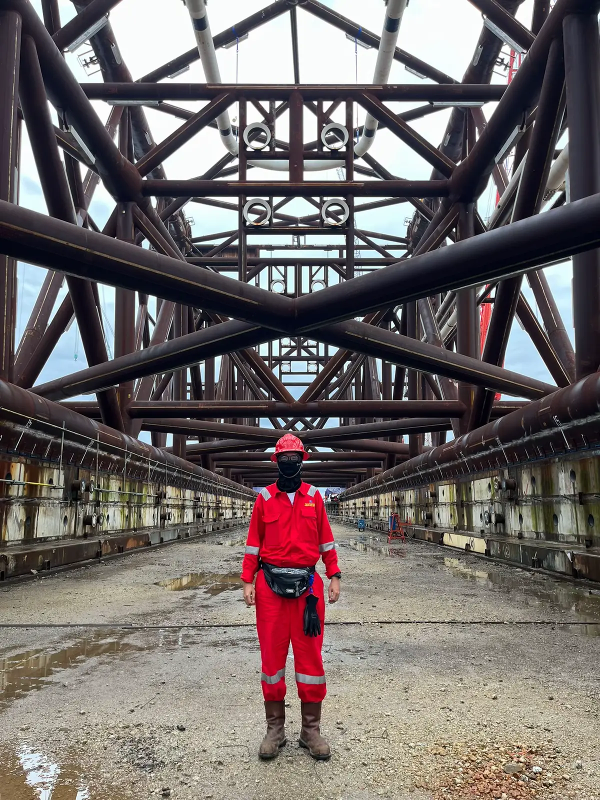 RMP Jacket selamat Sail Away🫡⛑️ kenangan yang hebat bersama orang yang hebat🥰🤍 #sitesafetysupervisorlife #fyp #fabrication 