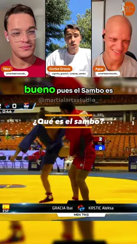 ¿Qué es el sambo? Episodio 2 de la segunda temporada de Martial Arts Studio con Gorka Gracia miembro del equipo español de Sambo. Si quieres ver el episodio completo puedes encontrarlo en los enlaces de la bio. #sambo #wrestling #judo #bjj #grappling 
