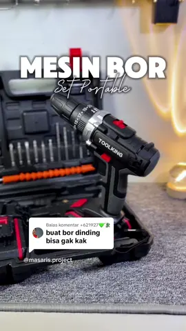 Membalas @+621927💚🐊  mesin bor set portable ⚒️ #mesinbor #mesinborelektrik #mesinborbaterai #obengset #obengelektrik #borbaterai #mesinbormurah #alatperkakasan #perkakas #gilagilajualan 