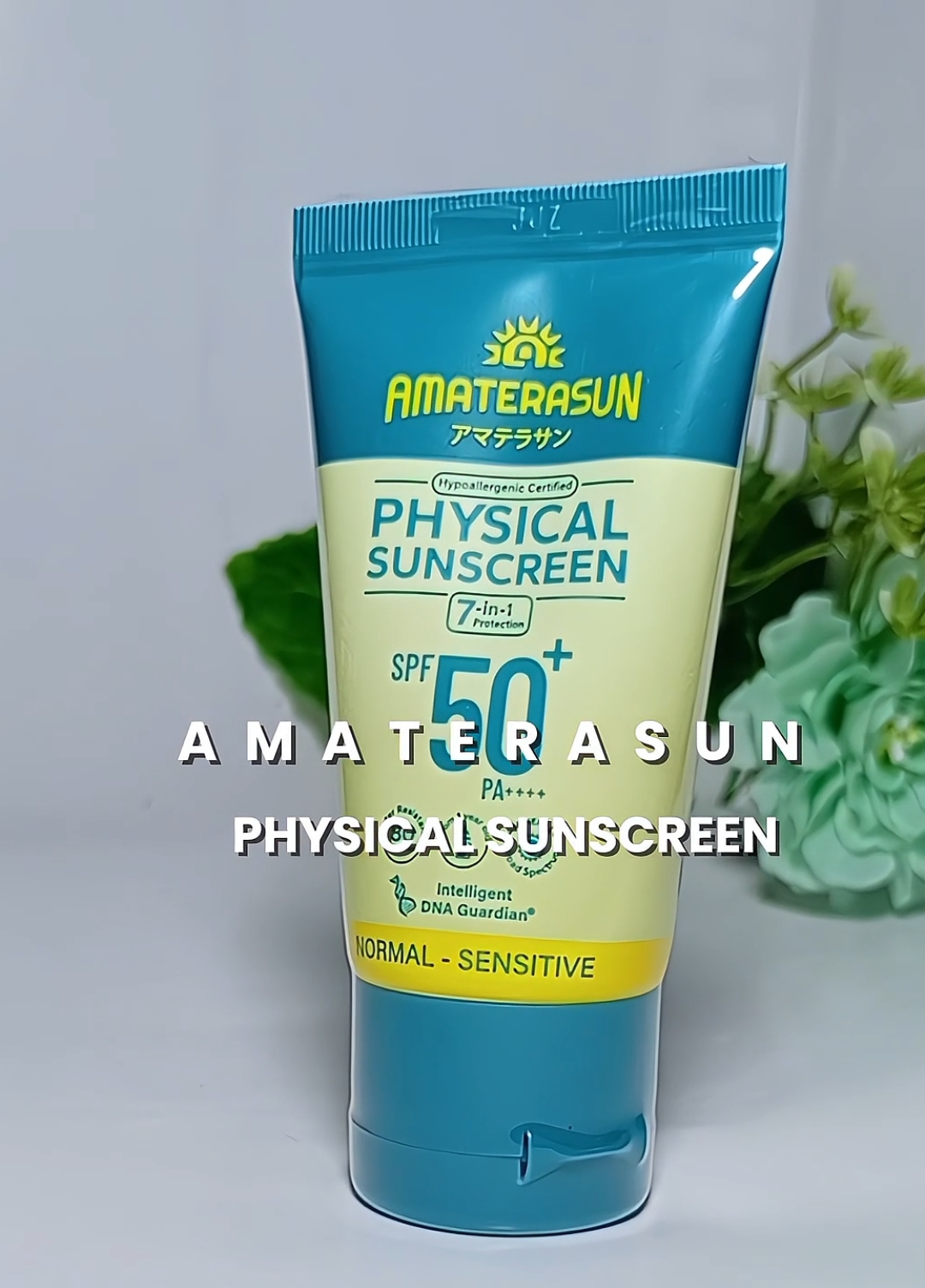 rekomendasii bgt ni sunscreen buat kalian yg suka olahraga atau aktivitas lainnya #amaterasun #amaterasunsunscreen #physicalsunscreen #fyp 