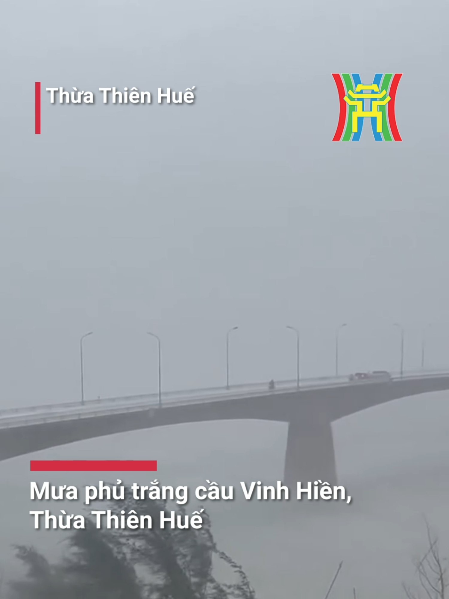 Mưa lớn phủ trắng cầu Vinh Hiền, Thừa Thiên Huế trưa 18/9 #htvdaihanoi #tiktoknews #hue #cauvinhhien #thoitiet