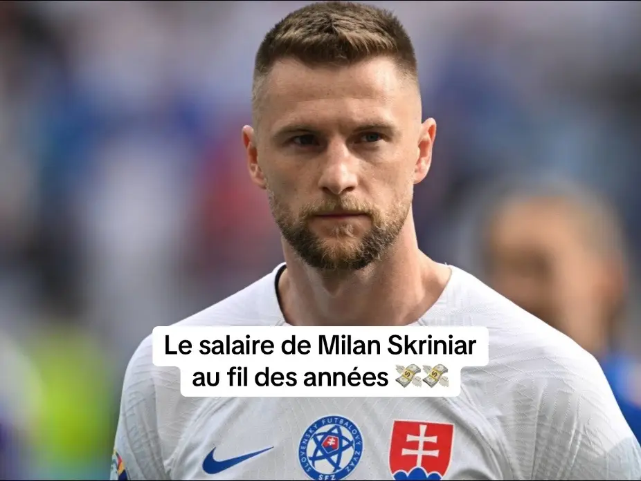 Évolution des salaires  Le salaire de Milan Skriniar au fil des années Les salaires dans le football #milanskriniar #intermilan #salaire #psg