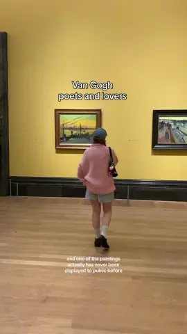 you could say i am a woman who wears many hats, so come with me to the new van gogh exhibition!!!!! thank you for having me @National Gallery ad/gifted 💘🌻 #Vlog #literature #vangogh #nationalgallery #london #art #dayinmylife #poetry #200creators 