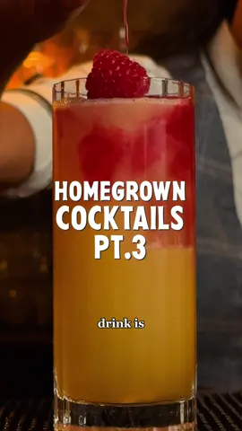 HOMEGROWN COCKTAILS PT.3 Meet Olivia, our bar manager and cocktail pro, talking us through her creation. The Punch and Shooter! #albertschloss #cocktailrecipe #cocktail101 #drinktok #cocktail #cocktailideas #rumpunch 