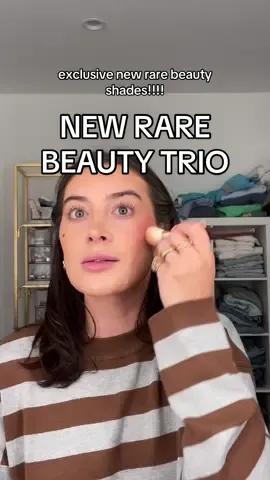 Exclusive to this set only !!! Im so excited AHHH #rarebeauty #blush #new #shades #colors #makeup #newmakeup #tiktokmademebuyit #exclusiveset 