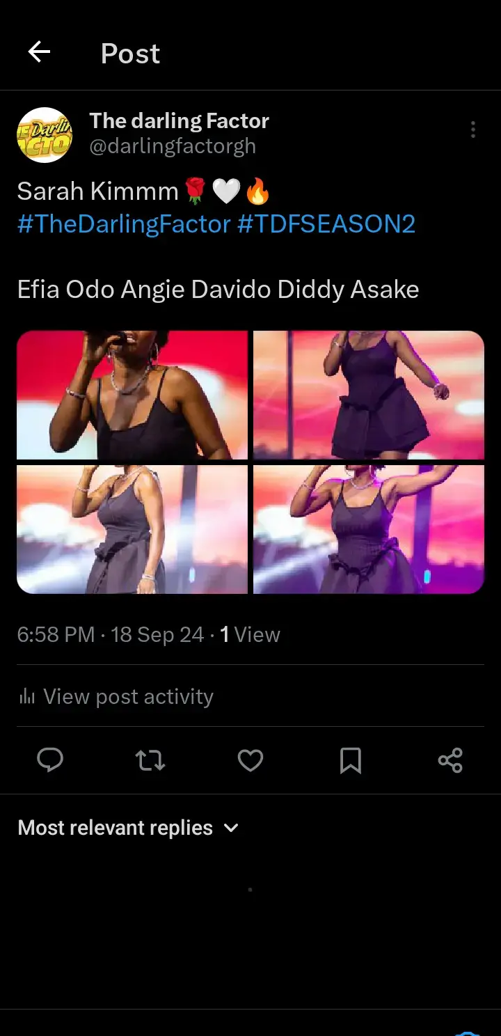 Brought to you by @darlingalcoholic  📺Media partner @adomtv 🎥Produce by @thinktvofficial_ #TheDarlingFactor #TDFSEASON2 explorepage✨ #studio #sunday #music #anticipate #ghanaentertainment  #afrobeats  #africa #ghanacelebrities #rap #hiphopculture #westcoast #westcoasthiphop #mustsee #sing #explore #reelsinstagram #reels #fashionstyle 