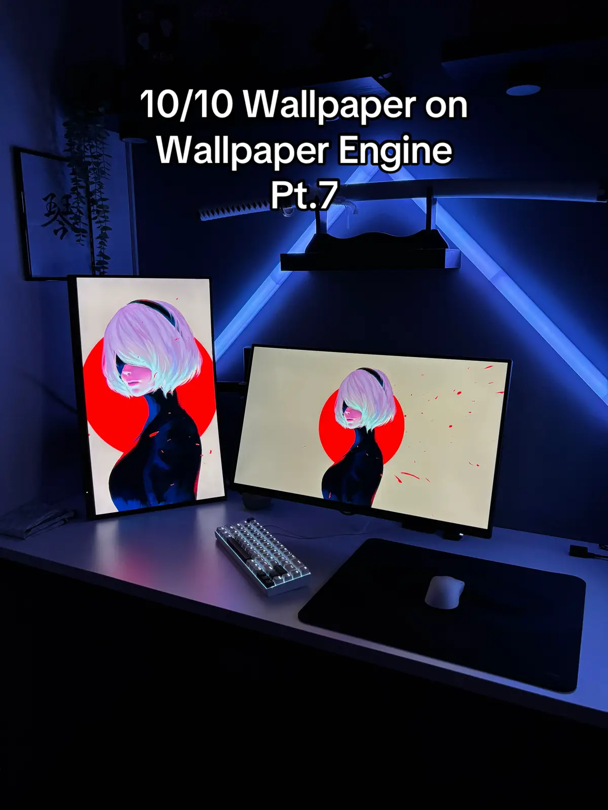 #tech #techtok #mouse #mousepad #wallpaper #wallpaperengine #viral #setup 