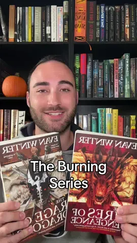 I need more of this series NOW                                                                                       #BookTok #fantasybooktok #epicfantasy #theburningseries #therageofdragons #evanwinter                                                                      @Orbit Books US 