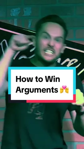 How to win any argument 👩‍❤️‍💋‍👨🤬 New standup video out now on my YT channel 📺 #standupcomedy #marriage #couple #wife #funny #relatable #relationships 