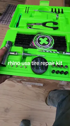 rhino USA tire repair kit #rhino #usa #tirerepair #dwscustoms #fyp 