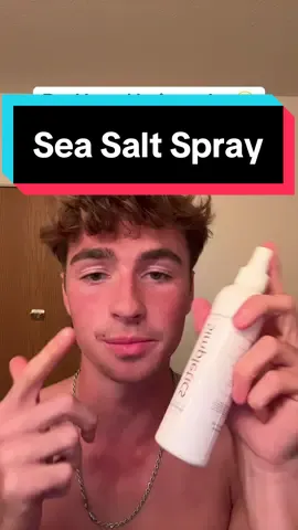 The best sea salt spray, thank me later🤝 #wavyhair #seasaltspray #curlymenshair #falldealsforyou #menshair #backtoschool 
