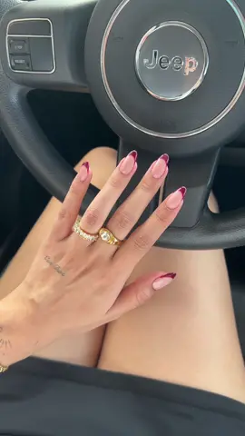 nail appointment day is my fav day 🍒🥤🌟🫶🏼☁️  #nailappointment #cherrycolafrenchtipnails #nailvlog #cherrycolanails #frenchtip #pinterestaesthetic #pinterestnails #pinterestgirl 