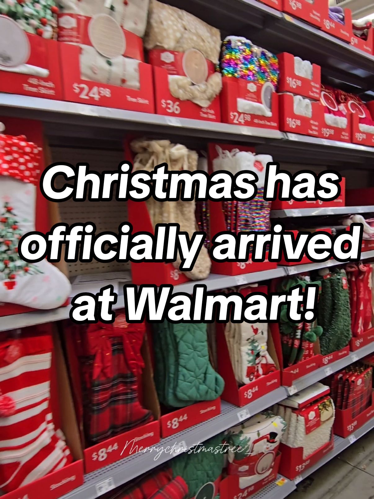 Christmas has officially arrived @Walmart I am not sponsored but at this point idk why not! Sponsored me Walmart!!!!! #walmart #walmartfinds #christmasfinds  #christmas #christmastiktok  #holidaytiktok #christmastok #fyp  #fyp -iviral #viraltiktok #christmasreel  #christmas2024 #holidayseason  #christmastime #christmasshopping  #shopwithme #decorate sTMASTRee- #christmasdecor  #christmasdecorations #holidaytime 