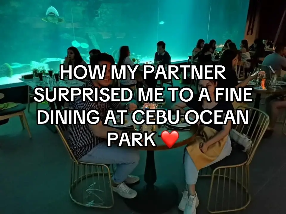 Yung feeling na naiimagine mo lang before dahil sa nababasa mo sa wattpad, and then na experienced mo talaga in real life. 🥹 This might not be special for some but this memories is soooo special to me. #cebuoceanpark #dateideas #fyp #couplestiktok 