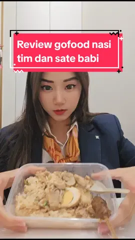 Kalau aku lebih suka sate babi nya daripada nasi tim, kalau kalian gimana? #review #reviewmakanan #reviewgofood #gofood #nasitim #satebabi #FoodLover #foodblogger #foryou #fyp 