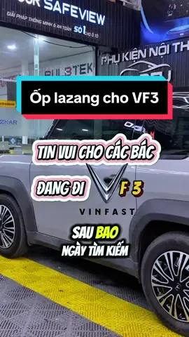Ta nói mẫu ốp lazang này cho vf3 nó siêu đẹp, siêu bền mà giá thì phải nói là rẽ hết chỗ nói. #phukienoto #vinfastvf3#vinfay #fyp #zkarauto #vf3 