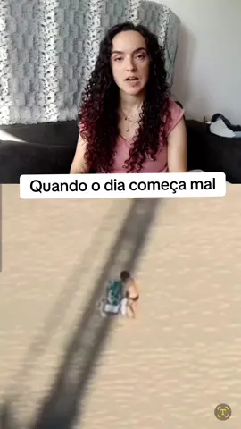 Quando tentam tirar a tua paz até no teu dia mais calmo