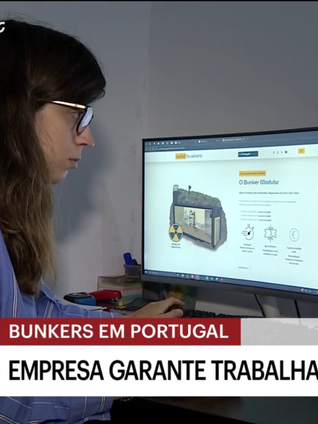 Prevenção ou capricho? Empresa portuguesa está a construir 'bunkers' anti-guerra e ataques nucleares. Saiba mais em sicnoticias.pt #bunker #abrigo #portugal #militar #bunkermilitar #sicnoticias #fy #fypage #fyp #foryou #foryouportugal