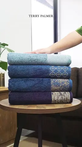 Feeling blue in a good way 🩵  #terrypalmer #handukmandi #handukmandidewasa #bathtowel #egyptiancotton 