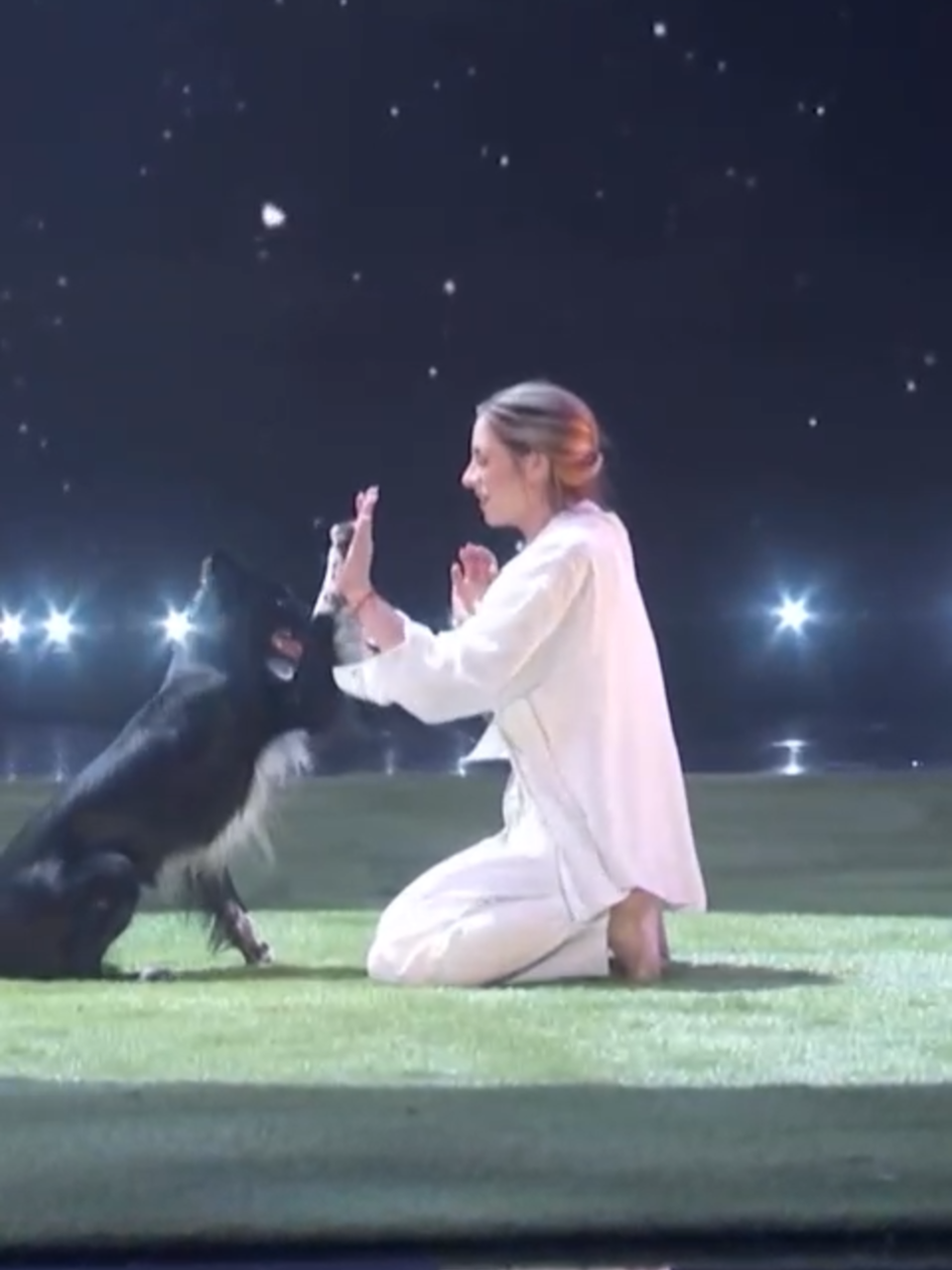 WATCH: Roni Sagi, an Israeli dog trainer, along with her dog Rhythm, amaze with their breathtaking dance duet on the American reality show 