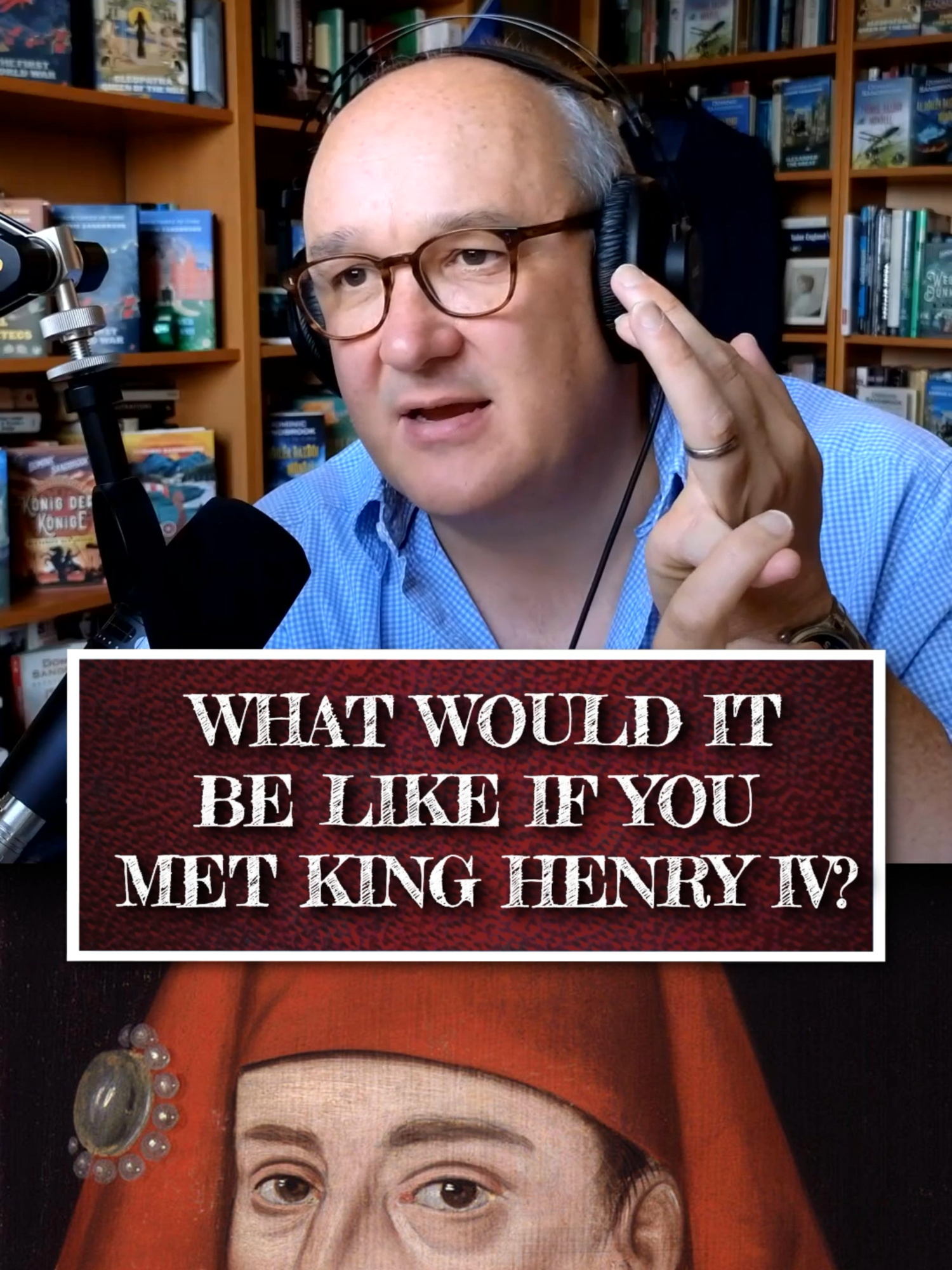 Have you ever wondered what it might be like meeting King Henry IV? #historytok #kinghenry #england