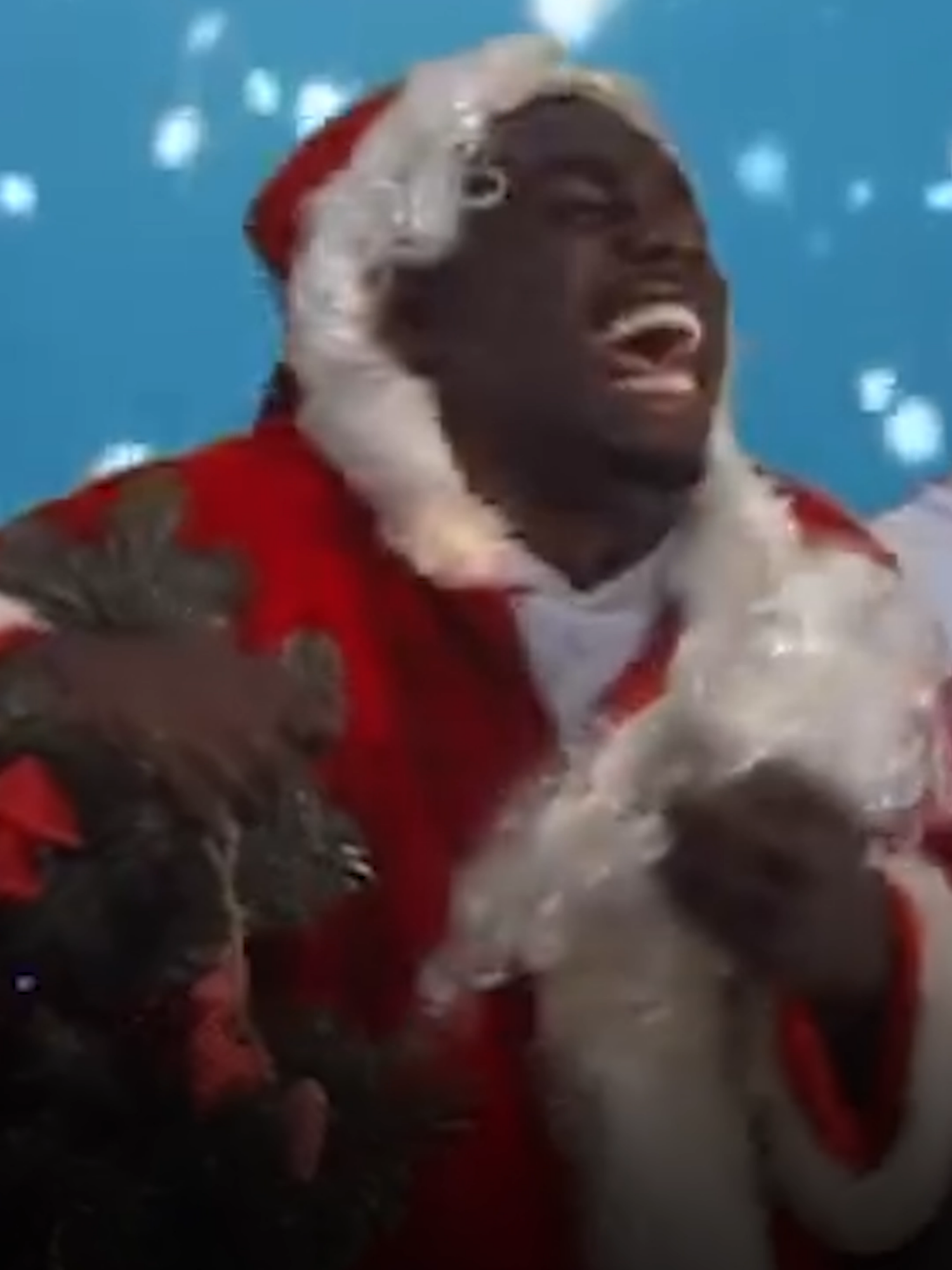 The highlight of Big Meek's career! 🎅