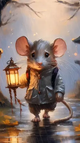 The journey begins...✨🐭  #digitalarttiktok #digitalart  #slowliving #ambient #escape  #fantasyart #creativeart #animationtiktok  #thejourneybegins  #autumnwalk #autumnnight  #motiongraphics #slowlife #cosyvibes  #motionleap #mouseadventures  #cottagecore #cottagecoreaesthetic 