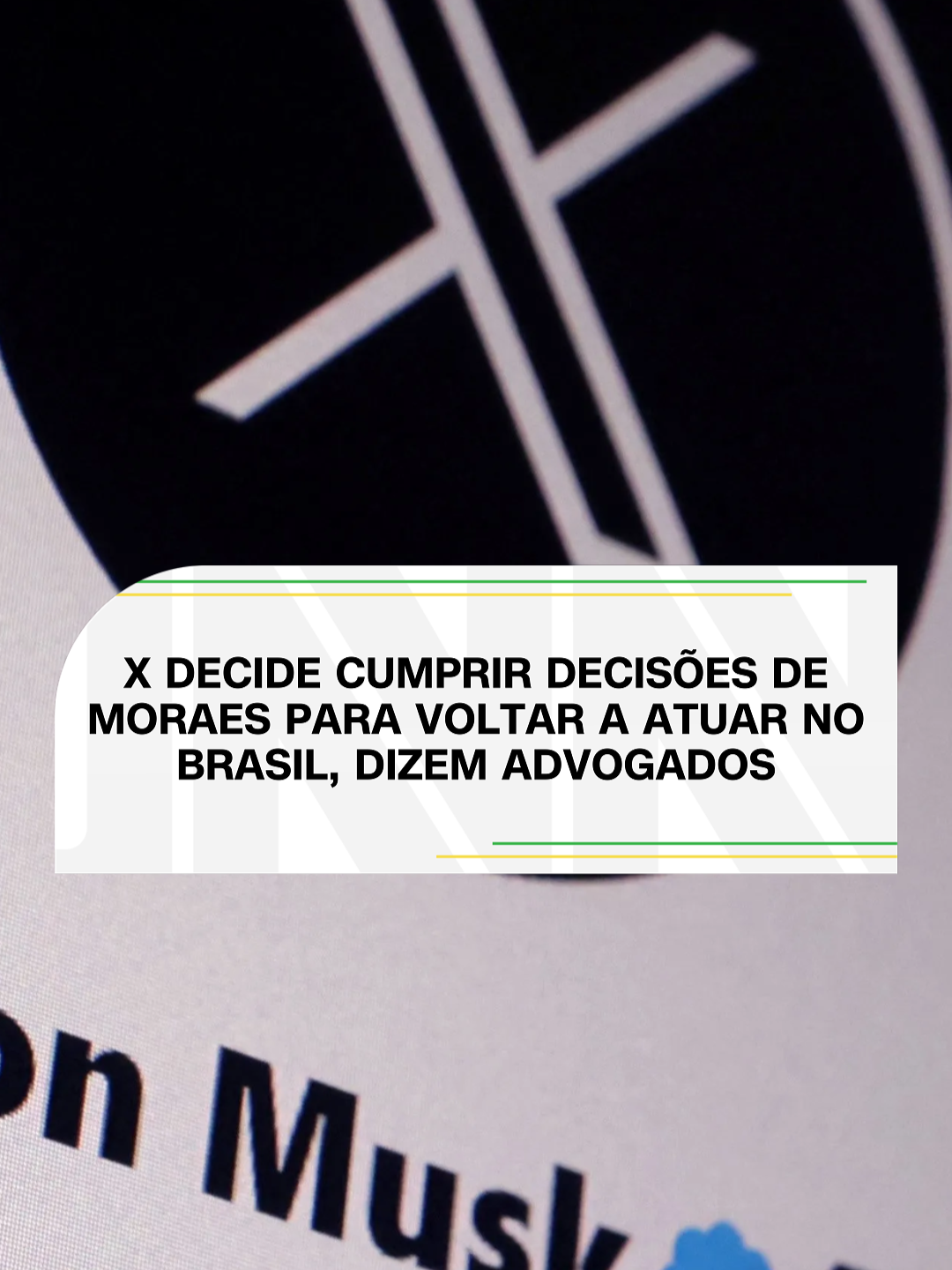 X decide cumprir decisões de Moraes para voltar a atuar no Brasil, dizem advogados; apuração é do analista de política da CNN Caio Junqueira #TikTokNotícias #X #ElonMusk #Moraes