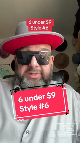 Style #6 If you want to get technical, you’re really buying one pair and getting five for free! It’s a fantastic bundle of trendy sunglasses for under nine dollars from TikTok shop. Christmas is around the corner. These would make great stocking stuffers for that trendy stylish person in your life.  Trending sunglasses 2024 Trending TikTok sunglasses  Unisex trending sunglasses Best unisex sunglasses  #Sunglasschallenge #Unisex #Sunglasses  #Unisexsunglasses #Unisexglasses  