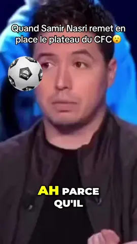 Samir Nasri remet en place le plateau de canal +#footballtiktok #pourtoi #foot 