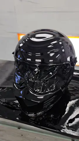 scratched up my helmet I have 1 day to custom it out... what should I do? #fyp #auto #automotive #foryourpage #car #cartiktok #paint 